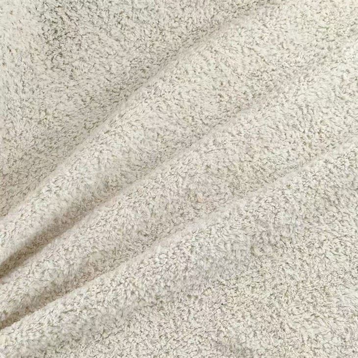Tissu d'ameublement en peluche Sherpa
