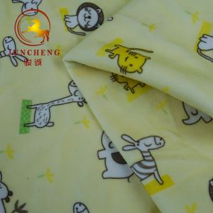 Tissu velours doux pour bébé