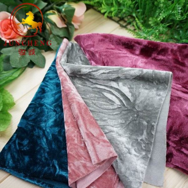 Velours froissé