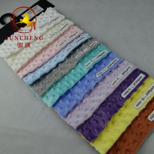 Tissu Minky Dot avec petit Moq