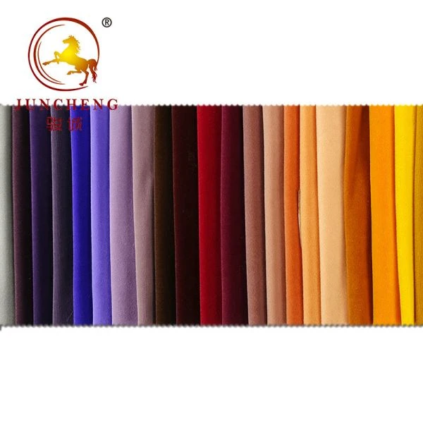 Tissu de velours en microfibre