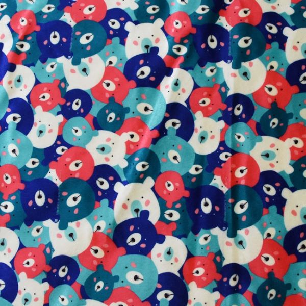 Tissu de couverture à imprimé animal