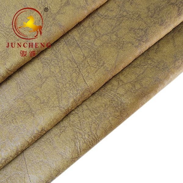 Tissu velours bronzé