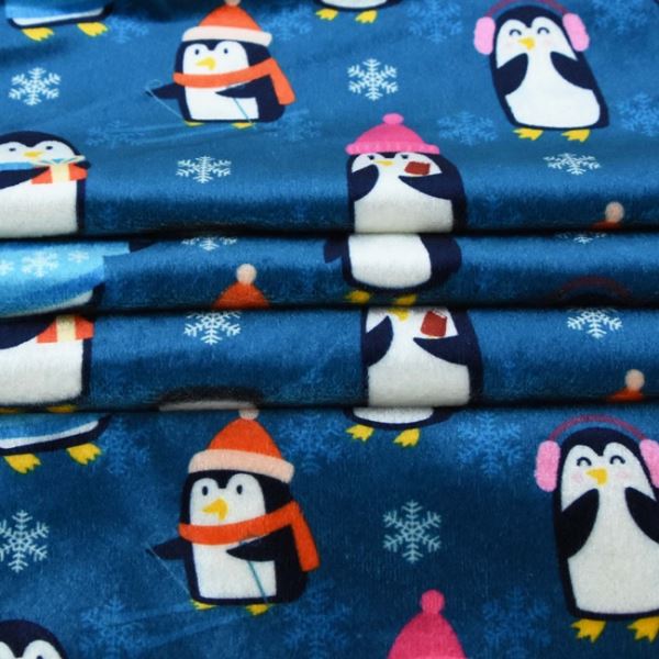 Tissu de couverture d'impression de dessin animé