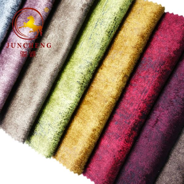 Tissus de canapé en velours personnalisés