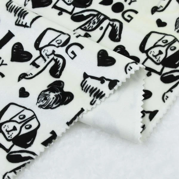 Tissu imprimé chien