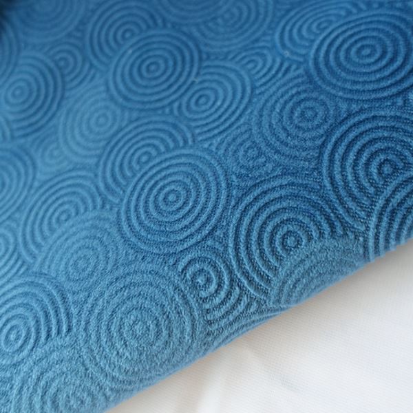Tissu Velours Géométrique