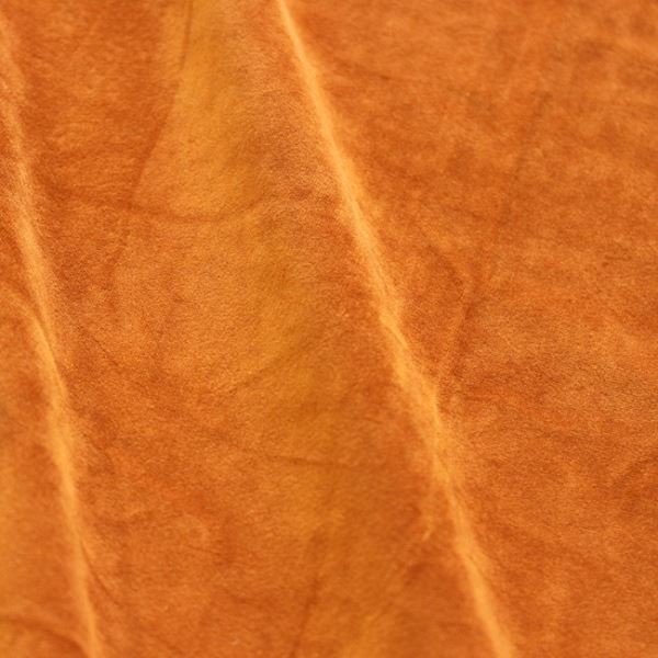 Tissu de coussin orange