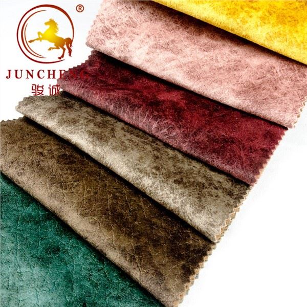 Tissu de canapé en relief de vente chaude