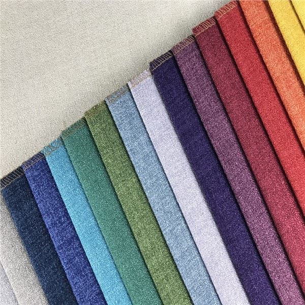 Tissu pour rideaux aspect lin